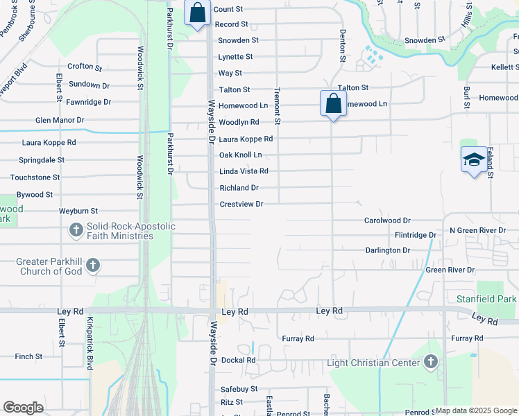 map of restaurants, bars, coffee shops, grocery stores, and more near 8014 Crestview Drive in Houston