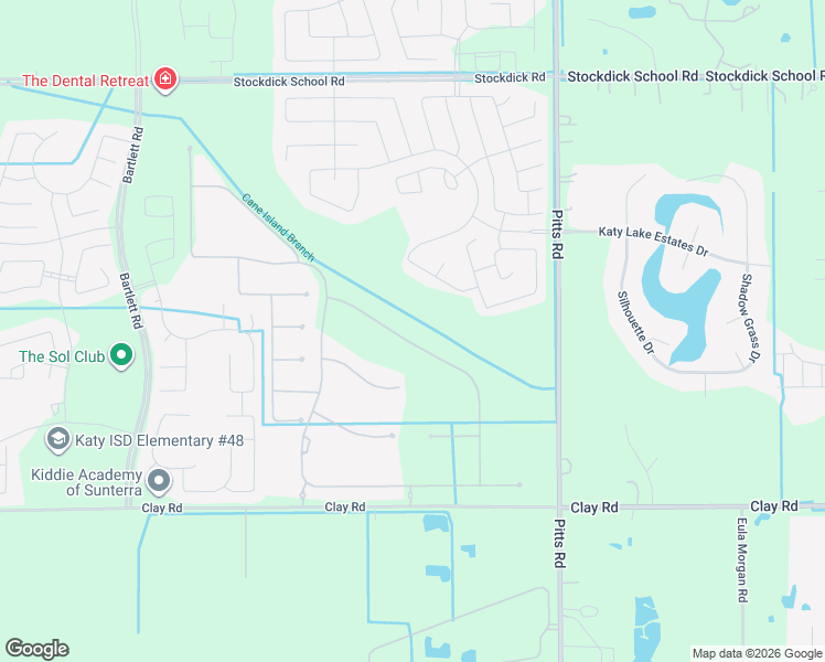 map of restaurants, bars, coffee shops, grocery stores, and more near 489 Horizon Light Lane in Katy