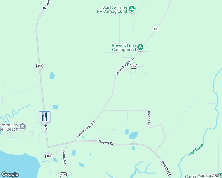 map of restaurants, bars, coffee shops, grocery stores, and more near 19740 Jody Morgan Grade in Perry
