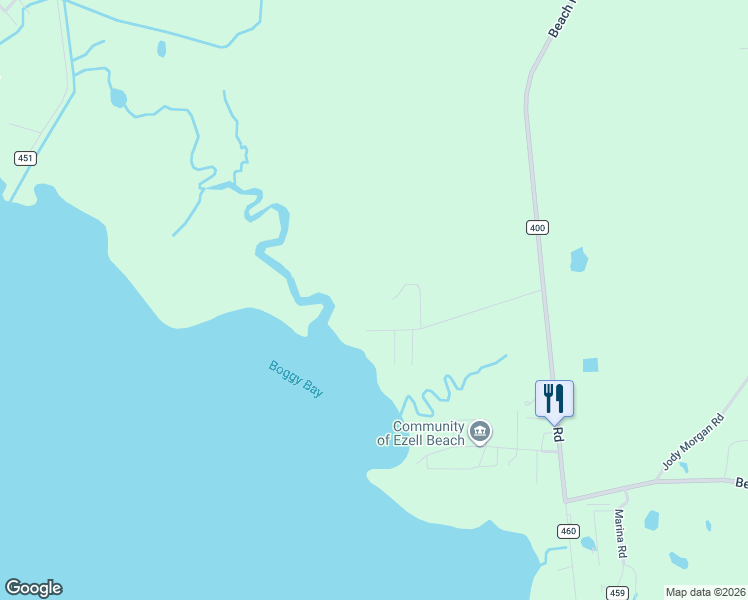 map of restaurants, bars, coffee shops, grocery stores, and more near 1750 J L Gibson Road in Perry