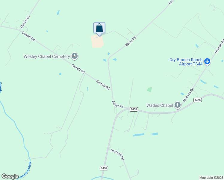 map of restaurants, bars, coffee shops, grocery stores, and more near 39146 Garrett Road in Pattison