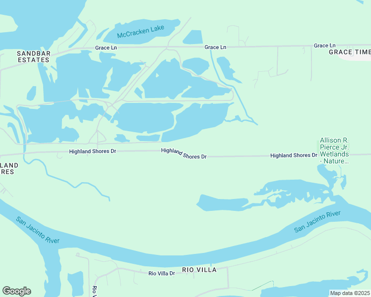 map of restaurants, bars, coffee shops, grocery stores, and more near 1314 Highland Shores Drive in Highlands