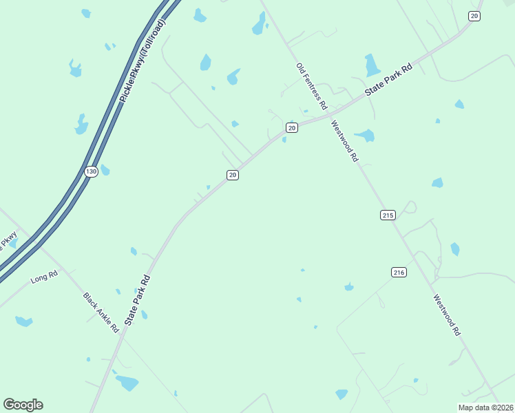 map of restaurants, bars, coffee shops, grocery stores, and more near 6035 State Park Road in Lockhart