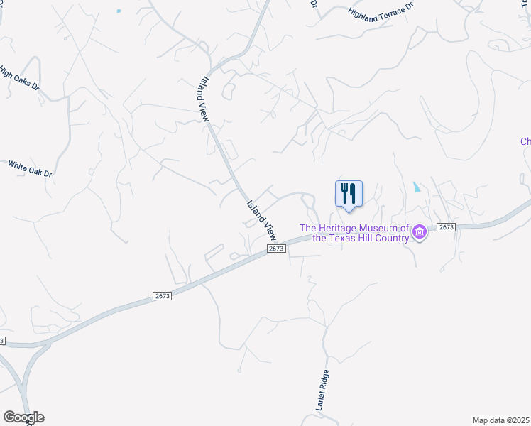 map of restaurants, bars, coffee shops, grocery stores, and more near 4 Chapman Parkway in Canyon Lake