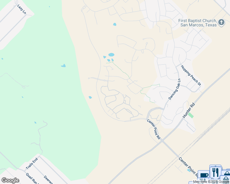 map of restaurants, bars, coffee shops, grocery stores, and more near 3528 Hunter Road in San Marcos
