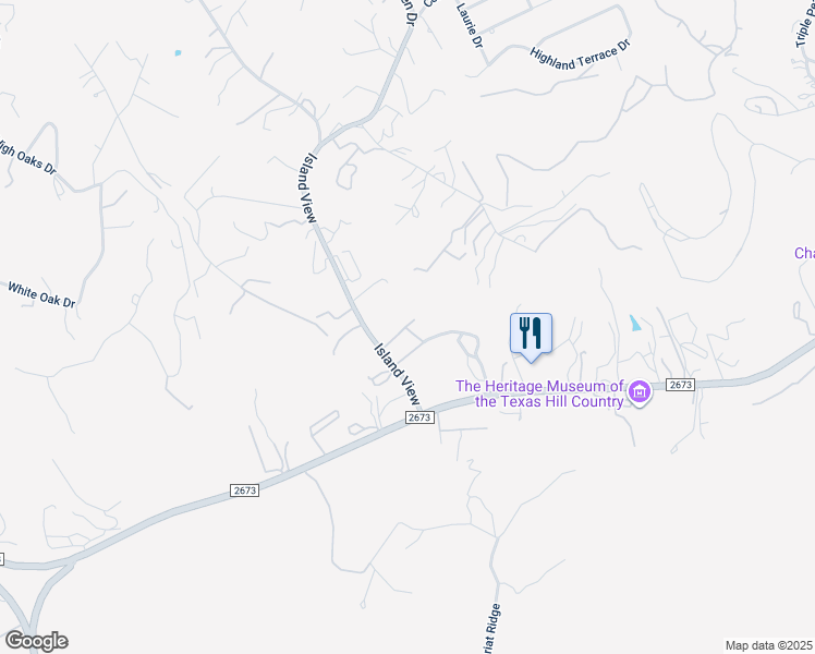 map of restaurants, bars, coffee shops, grocery stores, and more near 175 Donnelly Drive in Canyon Lake