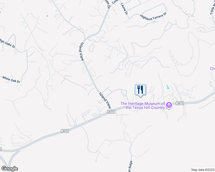 map of restaurants, bars, coffee shops, grocery stores, and more near 175 Donnelly Drive in Canyon Lake