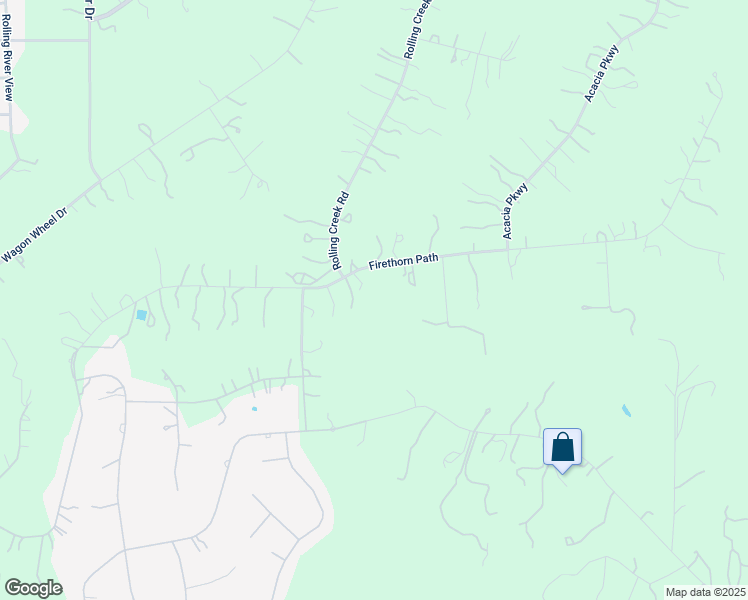 map of restaurants, bars, coffee shops, grocery stores, and more near 2549 Firethorn Path in Spring Branch