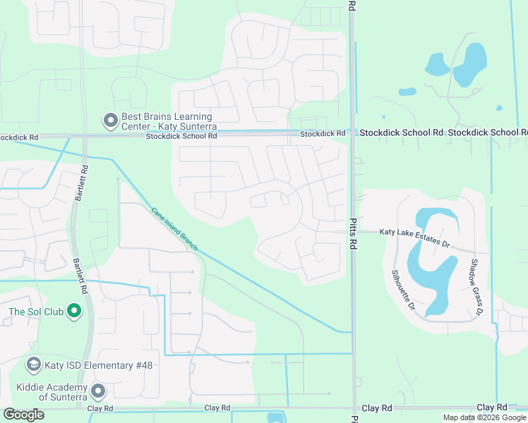 map of restaurants, bars, coffee shops, grocery stores, and more near 4718 Pitts Road in Katy