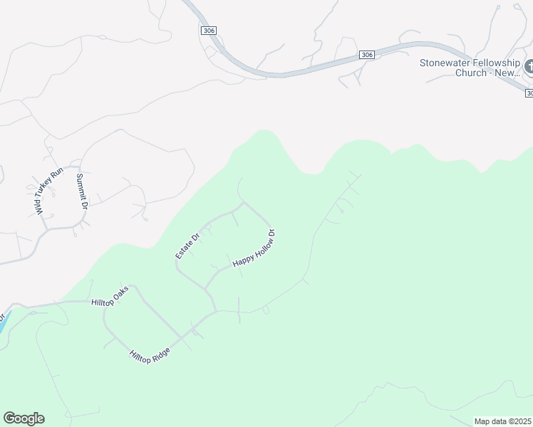 map of restaurants, bars, coffee shops, grocery stores, and more near 1430 Happy Hollow Drive in New Braunfels