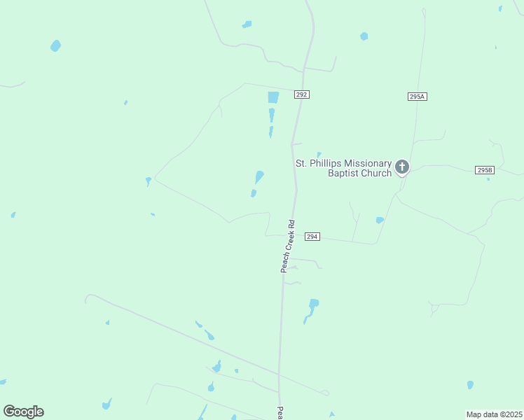 map of restaurants, bars, coffee shops, grocery stores, and more near 966 Peach Creek Road in Rosanky