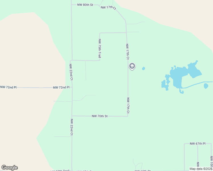 map of restaurants, bars, coffee shops, grocery stores, and more near 1987 Northwest 75th Trail in Bell