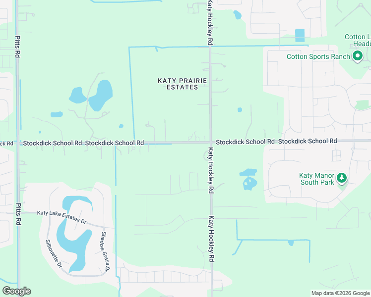 map of restaurants, bars, coffee shops, grocery stores, and more near 26107 Stockdick School Road in Katy