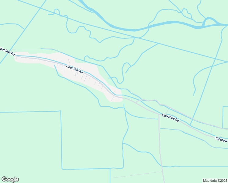 map of restaurants, bars, coffee shops, grocery stores, and more near 2349-2451 Choctaw Road in Thibodaux