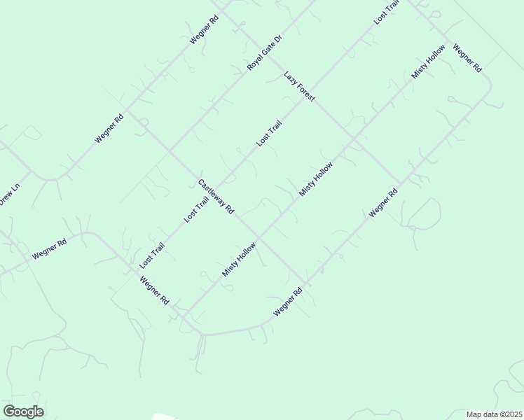 map of restaurants, bars, coffee shops, grocery stores, and more near 1525 Misty Hollow in New Braunfels