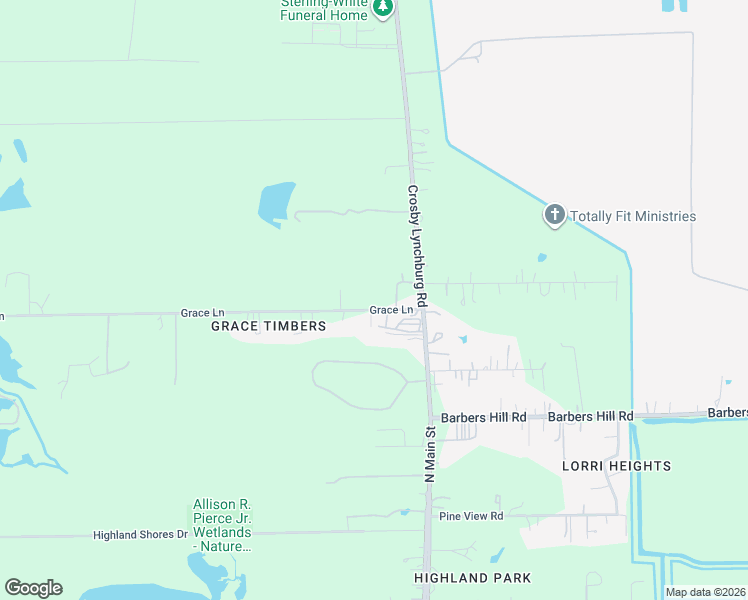 map of restaurants, bars, coffee shops, grocery stores, and more near 97 Grace Lane in Highlands