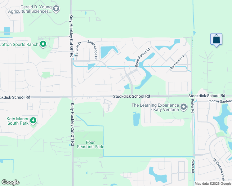 map of restaurants, bars, coffee shops, grocery stores, and more near 24614 Ballad Drive in Katy