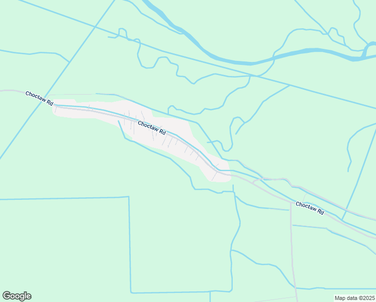 map of restaurants, bars, coffee shops, grocery stores, and more near 2349 Choctaw Road in Thibodaux