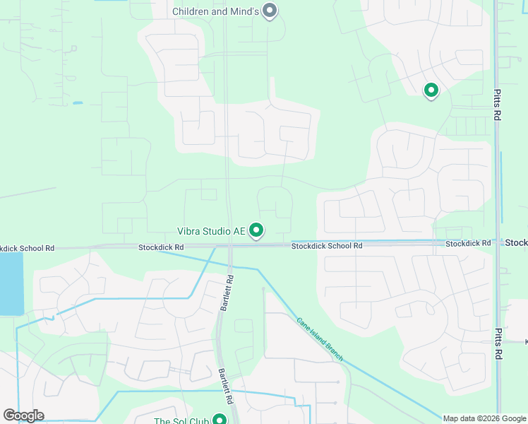 map of restaurants, bars, coffee shops, grocery stores, and more near Unnamed Road in Katy