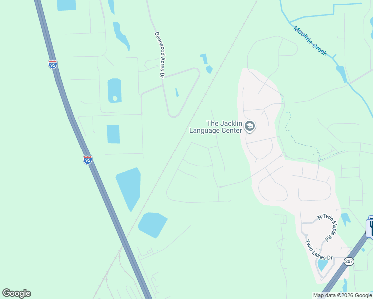 map of restaurants, bars, coffee shops, grocery stores, and more near 617 Narvarez Avenue in St. Augustine