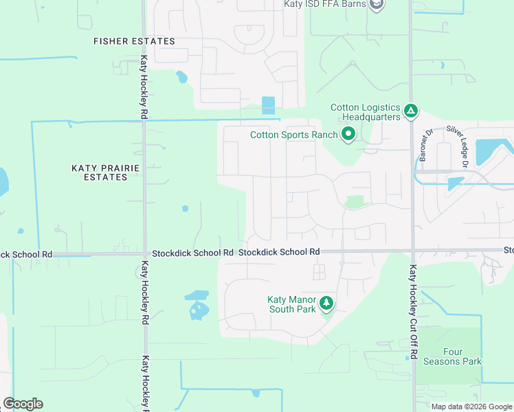 map of restaurants, bars, coffee shops, grocery stores, and more near 5144 Yellow Rays Trail in Katy