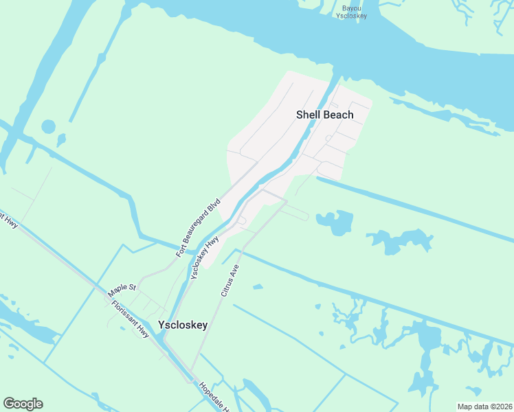 map of restaurants, bars, coffee shops, grocery stores, and more near 1725 Yscloskey Highway in Saint Bernard