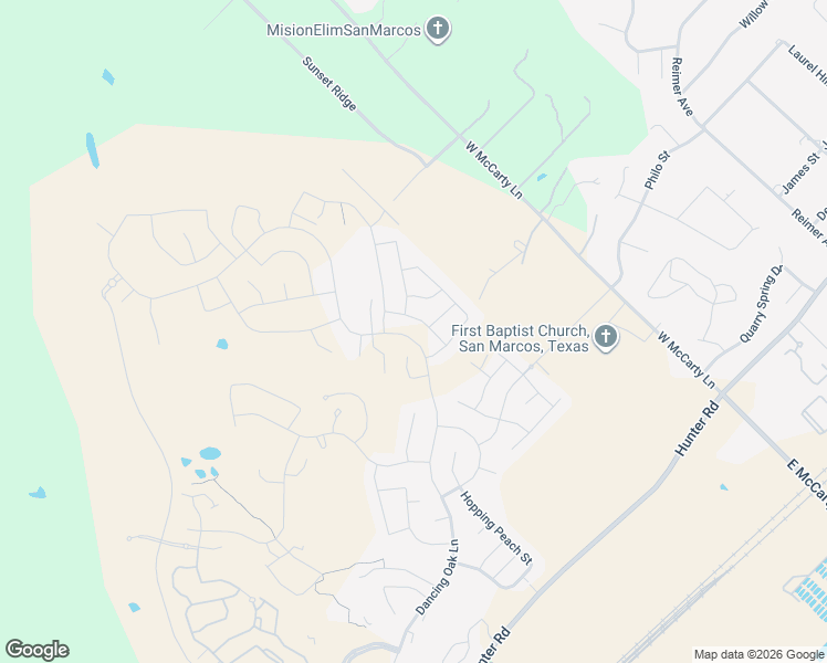 map of restaurants, bars, coffee shops, grocery stores, and more near 1128 Dancing Oak Lane in San Marcos