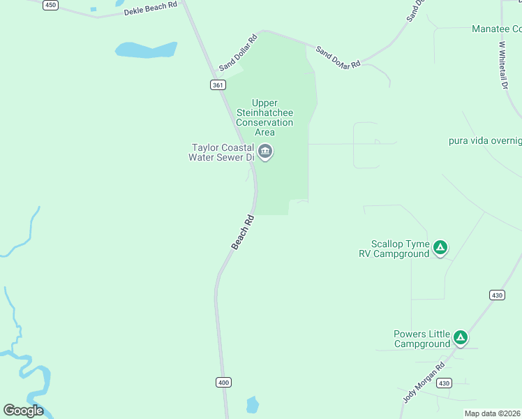 map of restaurants, bars, coffee shops, grocery stores, and more near 18800 Beach Road in Perry