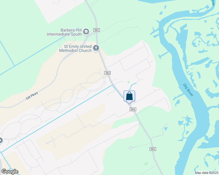 map of restaurants, bars, coffee shops, grocery stores, and more near 7134 North Farm to Market 565 Road in Cove