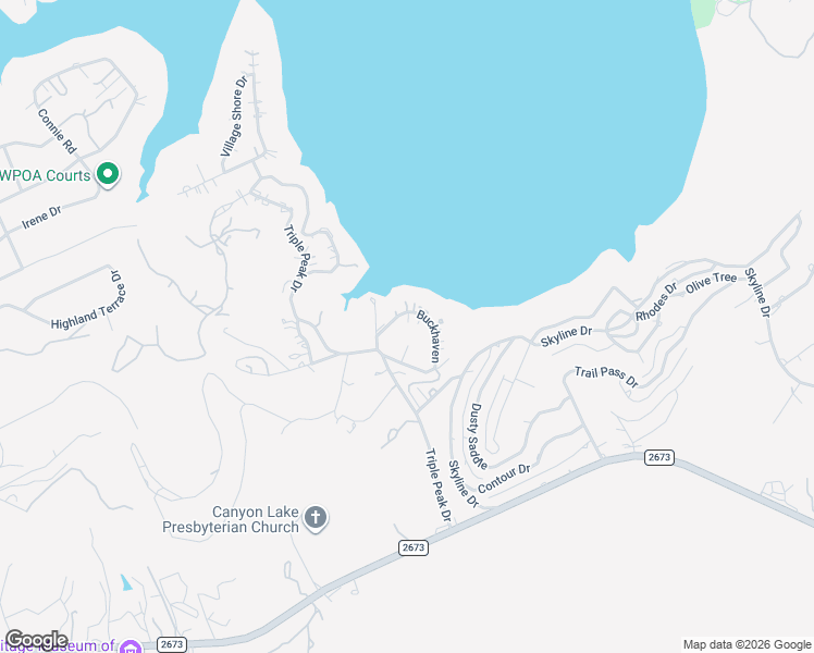 map of restaurants, bars, coffee shops, grocery stores, and more near 187 Buckhaven Drive in Canyon Lake