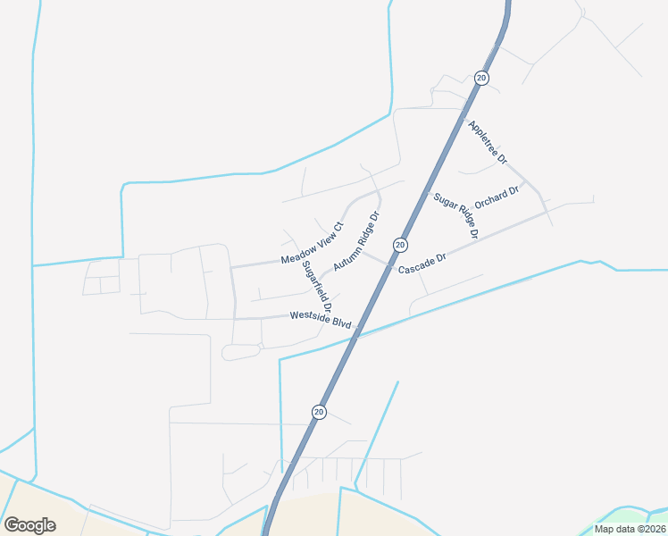 map of restaurants, bars, coffee shops, grocery stores, and more near Autumn Ridge Drive in Chackbay