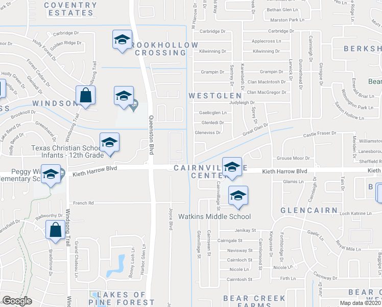map of restaurants, bars, coffee shops, grocery stores, and more near 5023 West Harrow Drive in Houston
