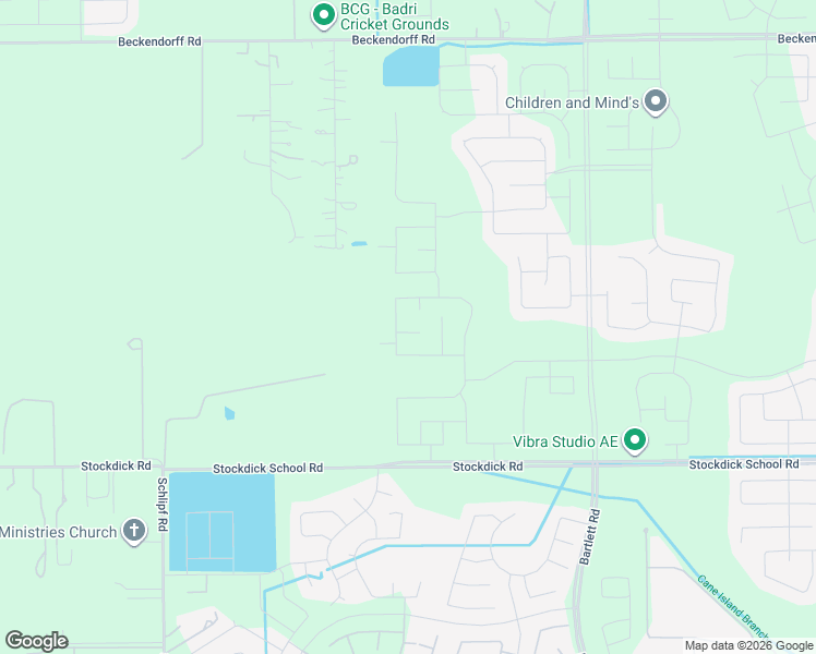 map of restaurants, bars, coffee shops, grocery stores, and more near 5944 Noel Lane in Katy