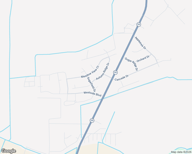 map of restaurants, bars, coffee shops, grocery stores, and more near Autumn Ridge Drive in Thibodaux