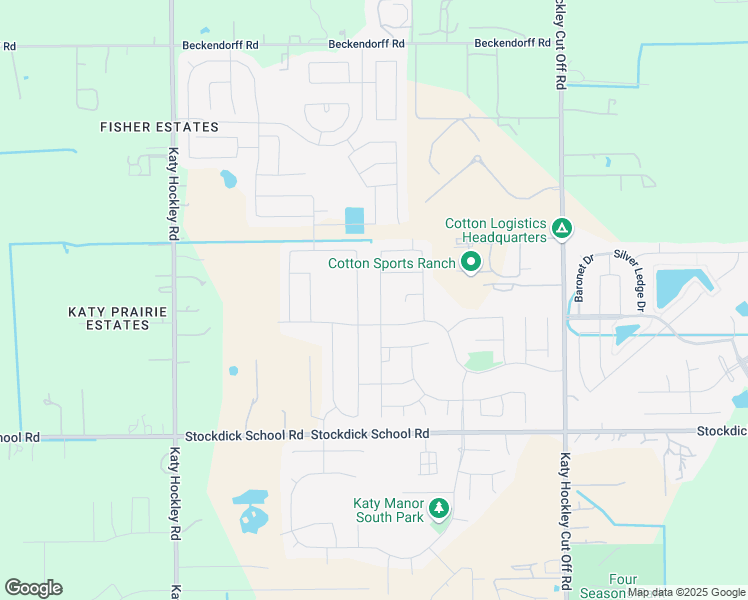 map of restaurants, bars, coffee shops, grocery stores, and more near 5403 Castle Discordia Street in Katy