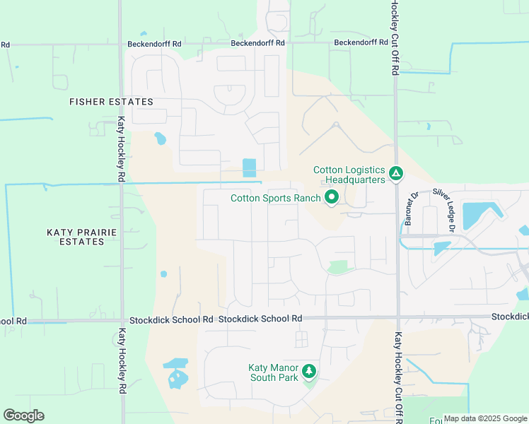 map of restaurants, bars, coffee shops, grocery stores, and more near 5403 Castle Discordia Street in Katy
