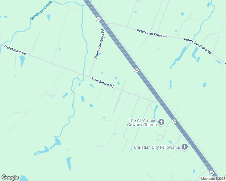 map of restaurants, bars, coffee shops, grocery stores, and more near 561 Trenckmann Rd in Sealy