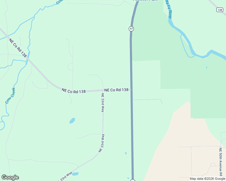 map of restaurants, bars, coffee shops, grocery stores, and more near 3829 Northeast Co Road 138 in High Springs