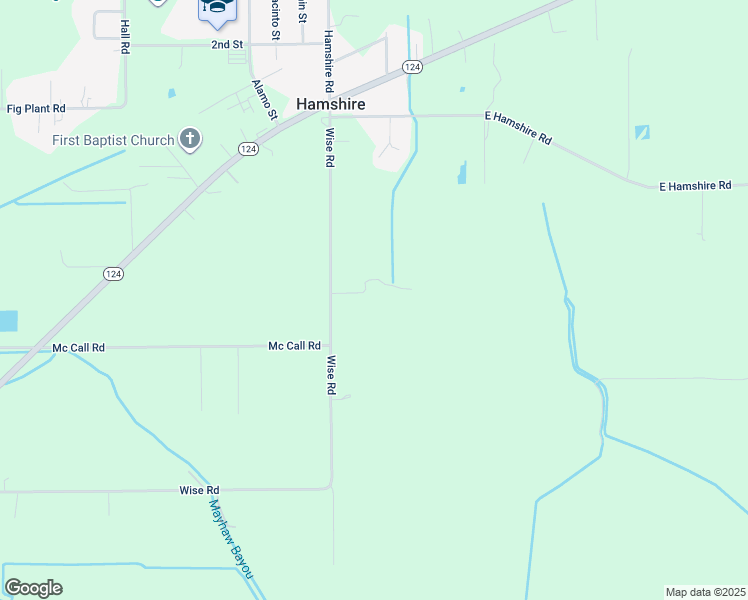 map of restaurants, bars, coffee shops, grocery stores, and more near 16255 Wise Road in Winnie