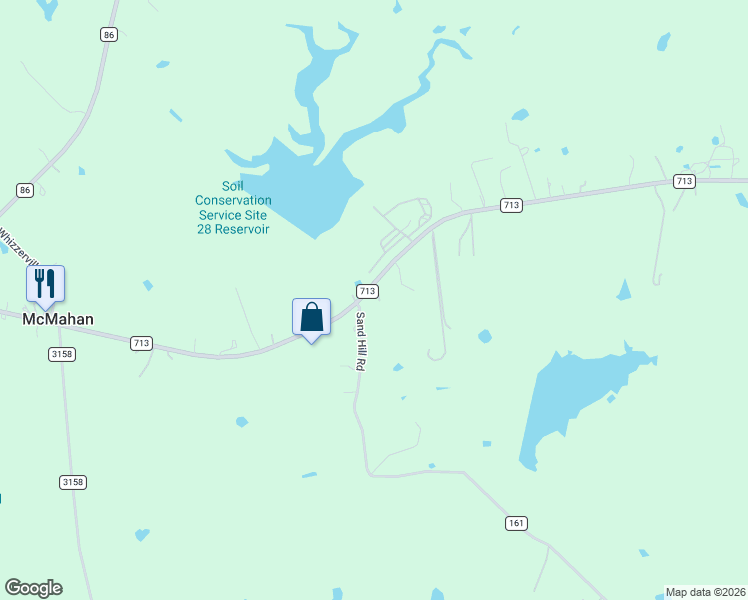 map of restaurants, bars, coffee shops, grocery stores, and more near 7100 Farm to Market Road 713 in Dale