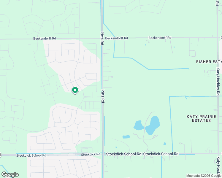 map of restaurants, bars, coffee shops, grocery stores, and more near 5630 Pitts Road in Katy