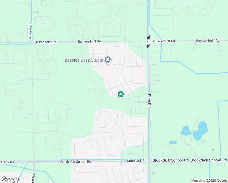 map of restaurants, bars, coffee shops, grocery stores, and more near 5730-5740 Pitts Road in Katy