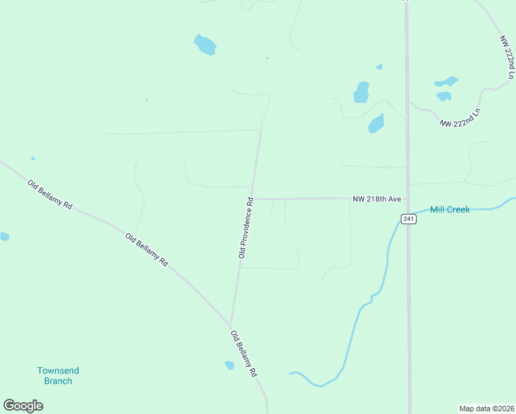 map of restaurants, bars, coffee shops, grocery stores, and more near 21737 Old Providence Road in Alachua