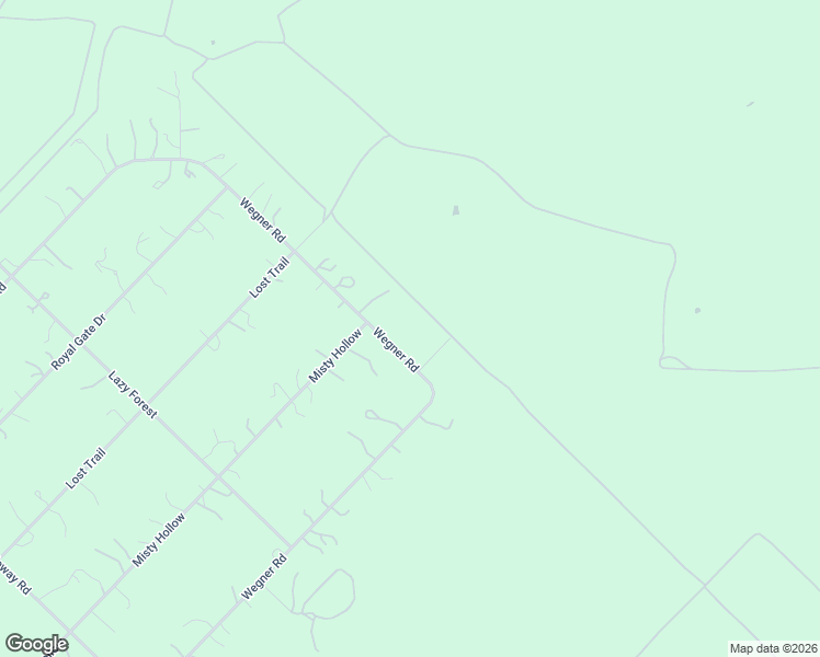map of restaurants, bars, coffee shops, grocery stores, and more near 5075 Wegner Road in New Braunfels