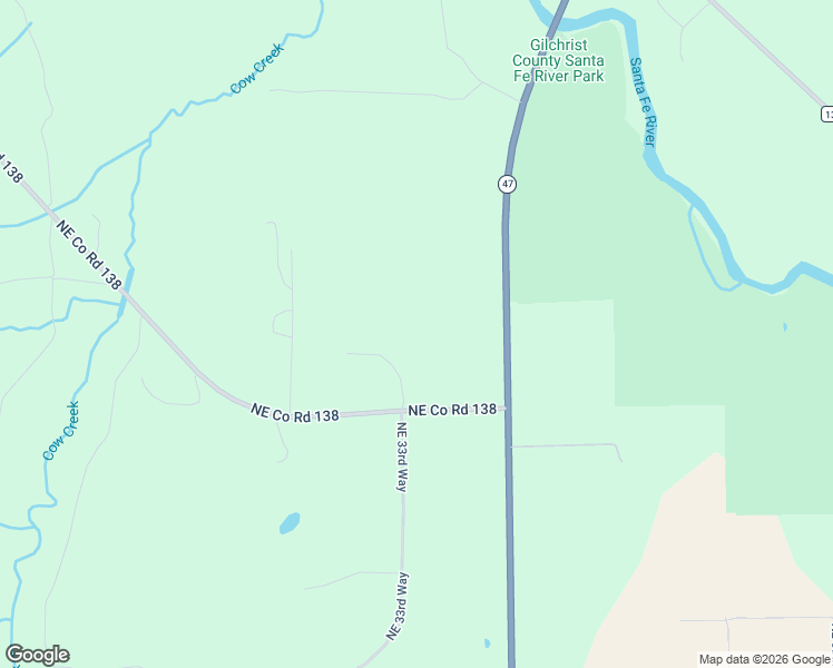 map of restaurants, bars, coffee shops, grocery stores, and more near 3750 Northeast Co Road 138 in High Springs