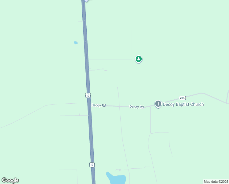 map of restaurants, bars, coffee shops, grocery stores, and more near 6313 Sandhill Road in Green Cove Springs