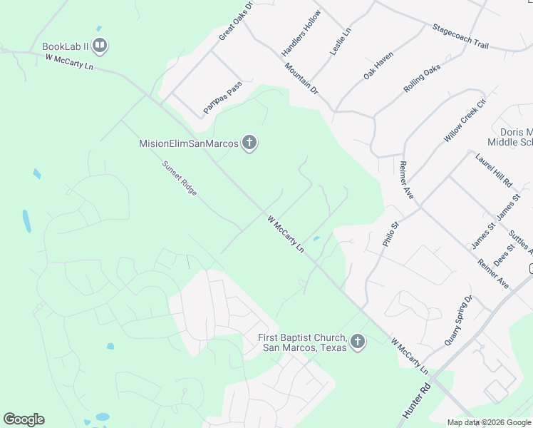 map of restaurants, bars, coffee shops, grocery stores, and more near 910 McCarty Lane in San Marcos