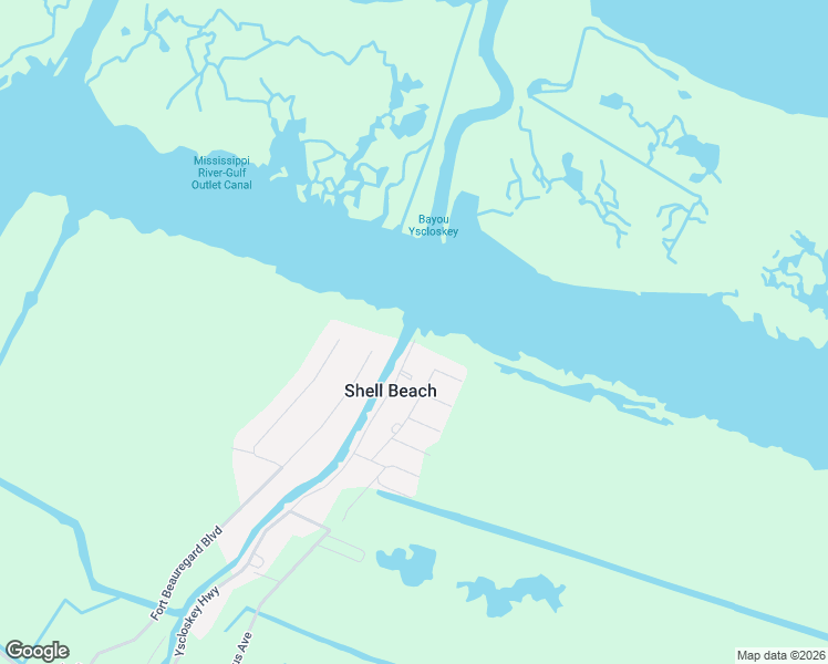 map of restaurants, bars, coffee shops, grocery stores, and more near 1515 Yscloskey Highway in Saint Bernard