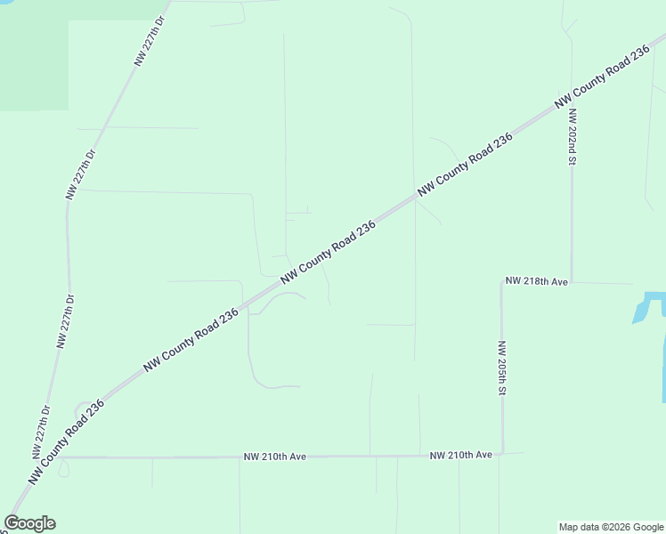 map of restaurants, bars, coffee shops, grocery stores, and more near 21321 Northwest County Road 236 in High Springs