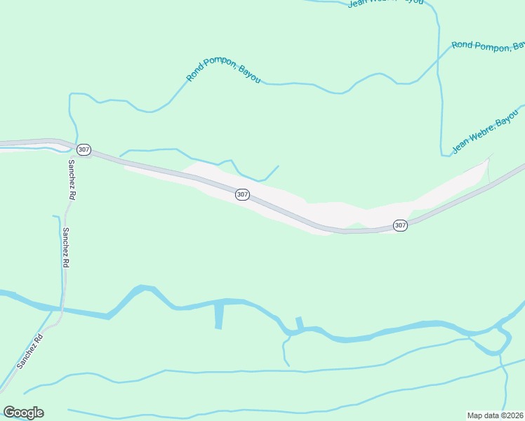 map of restaurants, bars, coffee shops, grocery stores, and more near 2331 Louisiana 307 in Thibodaux